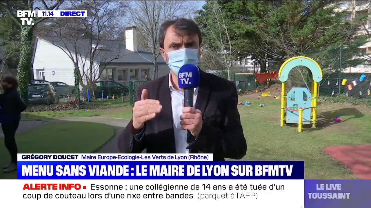 Le maire de Lyon veut "réduire progressivement" la part de viande dans les cantines