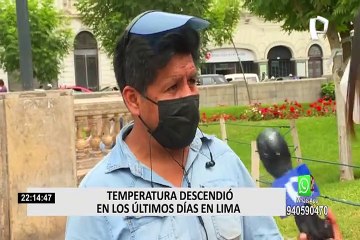 ¿A qué se deben las bajas temperaturas en Lima en los últimos 3 días?