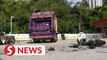 Elderly man dies after being pinned under garbage truck in Penang