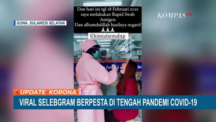 Viral Selebgram Berpesta Saat Pandemi Corona, Lanjut Minta Maaf dan Tes Swab