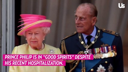 Prince Philip In ‘Good Spirits’ Despite Hospitalization