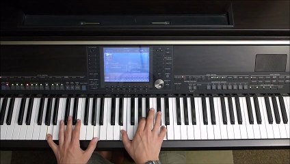 El Shaddai - piano instrumental cover with lyrics