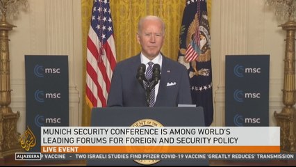 Biden tells Munich Security Conference that "America is back”