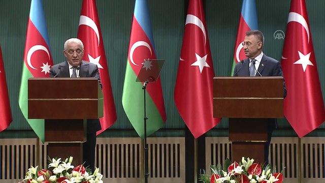 ANKARA - Azerbaycan Başbakanı Asadov, 'Türkiye-Azerbaycan 9. Karma Ekonomik Komisyonu Toplantısı'nın ardından konuştu (2)