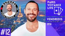 PARIS VOYANCE LIVE Episode 12 avec votre voyant medium Raphaël Pathé, Raphaël The Worlds Medium