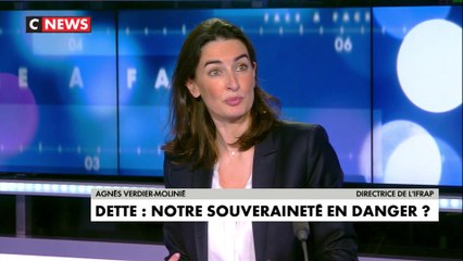 Agnès Verdier-Molinié : "Le problème c'est que la France a l'une des dettes les plus internationalisées"
