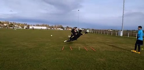 Spécifique gardiens U14/U15 pour Lilian et Nathan avec Jean-Michel