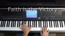 Faith is the Victory - piano instrumental hymn with lyrics
