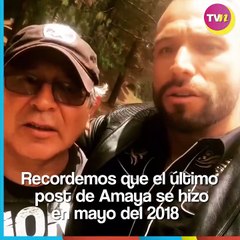 Rafael Amaya regresa a las redes luego de tres años de ausencia