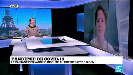Pandémie de Covid-19 partage des vaccins discutés lors du G7