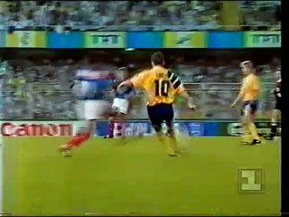 EURO 1992 - SWE v FRA 1-1 (Jean Pierre Papin)