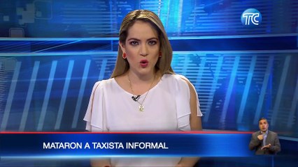VIDEO | Taxista informal es asesinado en Guayas