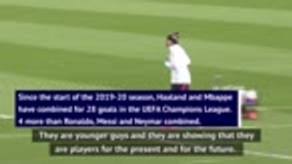 Zidane reveals thoughts on Haaland and Mbappe