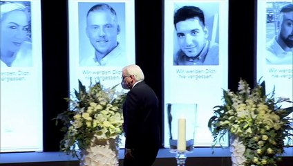 Steinmeier bittet in Hanau um Vertrauen in das Miteinander