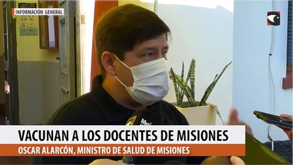 Vacunan a los docentes de Misiones