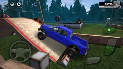 CAMIONETA Extrema en Mega Prueba - Jugando con CARROS Pickup - Juego Android