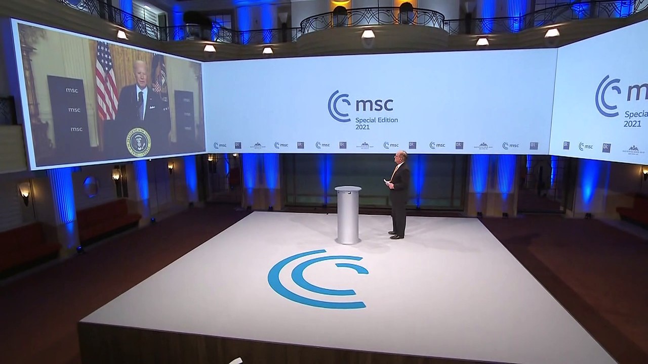 Münchner Sicherheitskonferenz: Biden will Trumps 'America-First-Kurs' schnell ändern