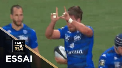 TOP 14 - Essai de Wayan DE BENEDITTIS (CO) - Racing 92 - Castres - J17 - Saison 2020/2021