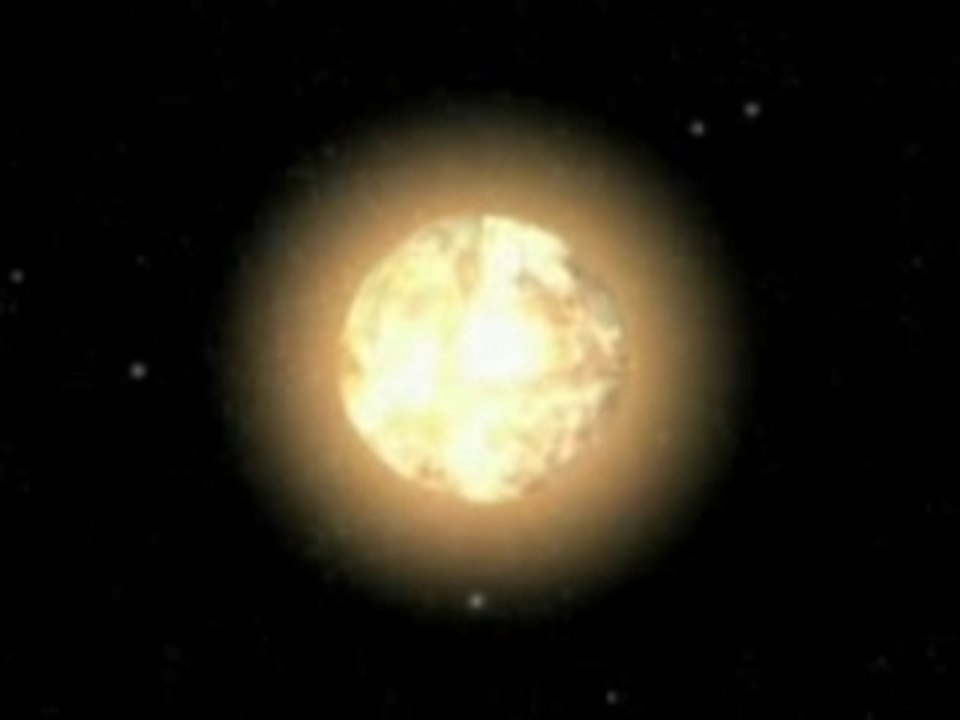 Principales phases dans l'activité d'une étoile