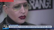 Marilyn Manson is being investigated by L.A authorities for allegations of domestic v1olence