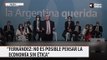 Fernández  “No es posible pensar la economía sin ética”