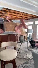 Frozen Pipes Lead to Leaks and Collapsed Ceiling