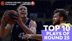 Turkish Airlines EuroLeague Regular Season Round 25 Top 10 Plays