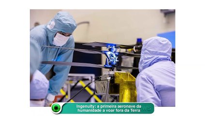 Ingenuity- a primeira aeronave da humanidade a voar fora da Terra