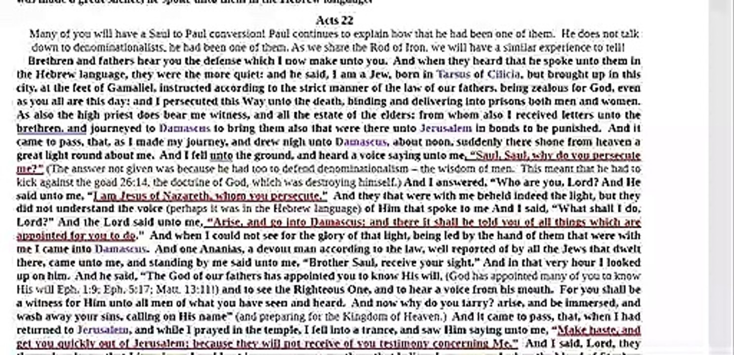 Acts 21-28 We are clay in the Lord's hands.