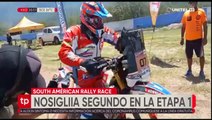 Nosiglia terminó segundo en la primera jornada del 'Dakar Sudamericano'