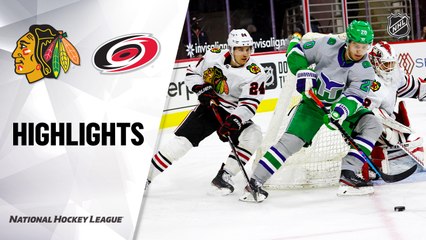 Blackhawks @ Hurricanes 2/19/21 | NHL Highlights