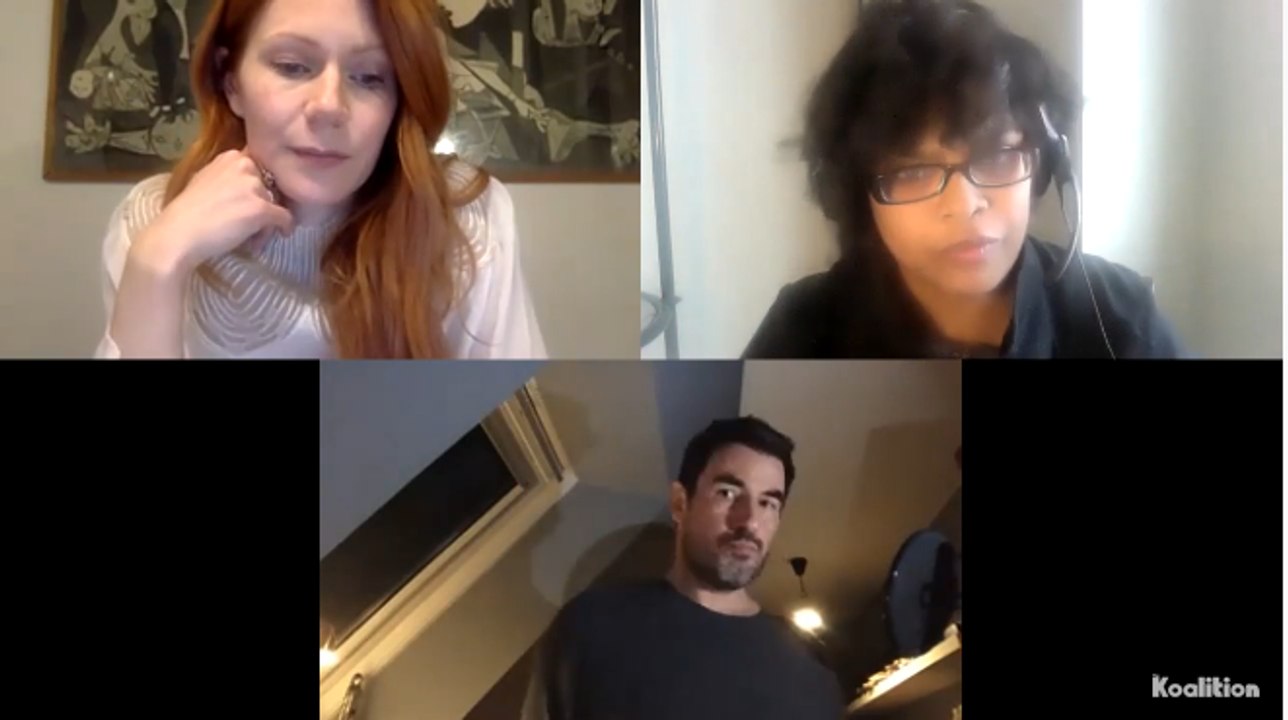 Claes Bang and Hanna Alstrom Talk The Affair - The Koalition