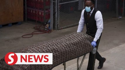 Texas funeral home crushed by Covid-19 deaths