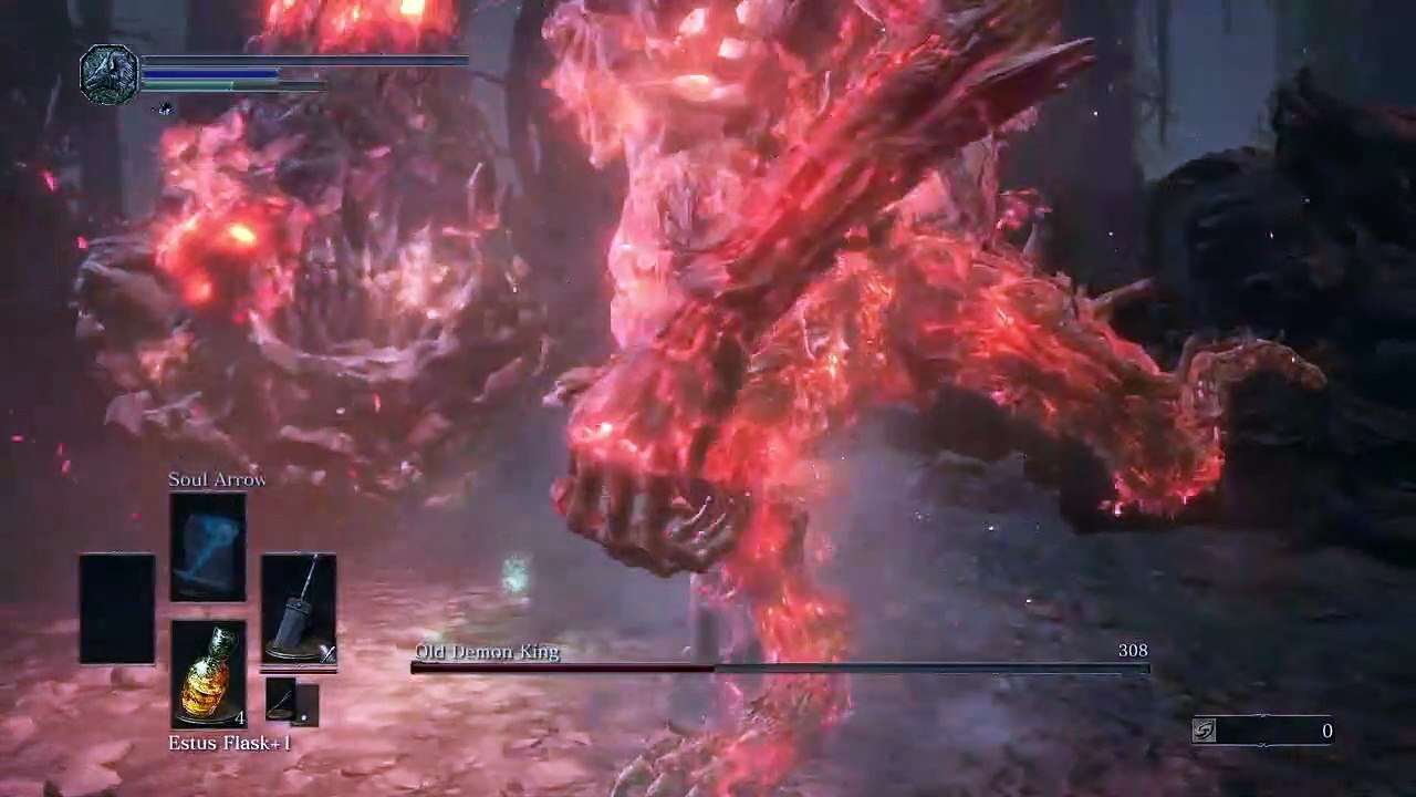 Boss | Old Demon King - Dark Souls III