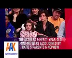 Katie Holmes  Daughter Suri Cruise Are All Smiles At New York Knicks Basketball Game