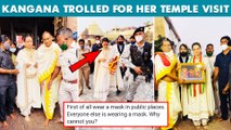 Kangana Ranaut Gets Trolled By Netizens For Her Puri Jagannath Temple Visit