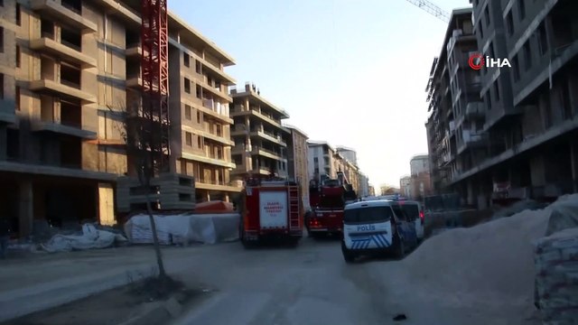 Vinçte intihara teşebbüs eden şahsı polis ikna ederek indirdi
