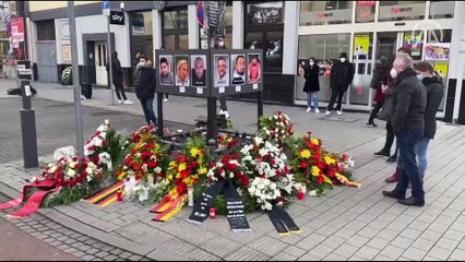Hanau'daki ırkçı terör saldırısında hayatını kaybedenler anıldı