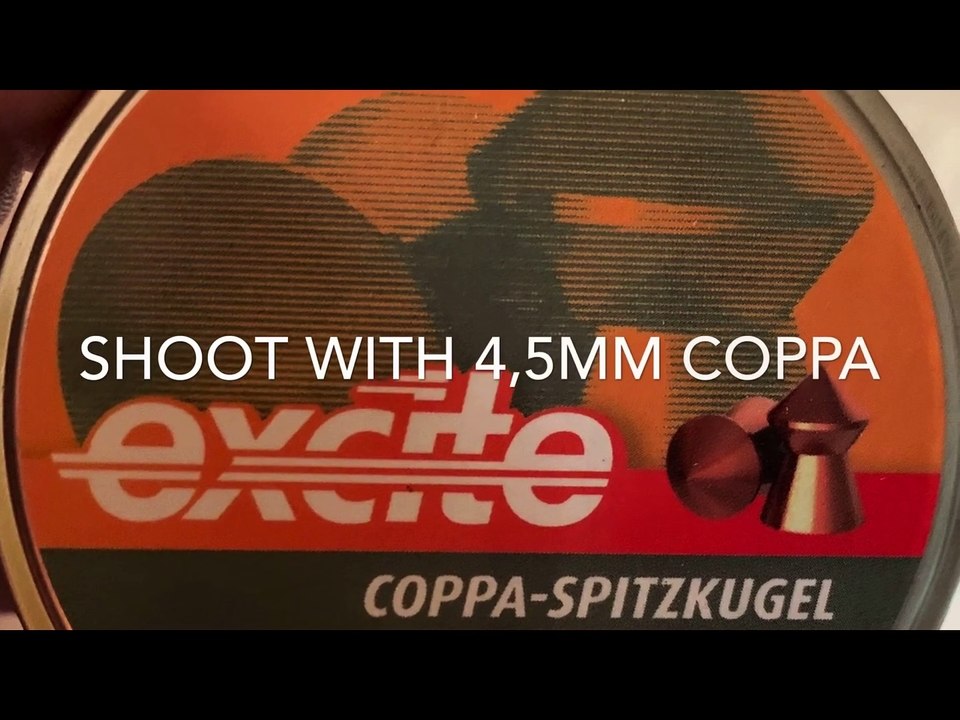 Sig Sauer P320 co2 Airgun Test Shots & Slow Motion & Chrony