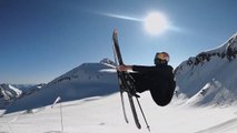 Freeskier Tries 5000 Year Old Skis |  Z Videos