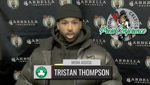 Tristan Thompson on Hawks Comeback 