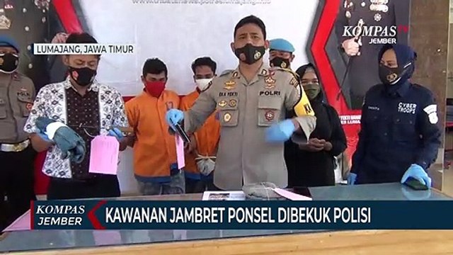 Kawanan Jambret Ponsel Dibekuk Polisi, Pelaku Terpaksa Dilumpuhkan