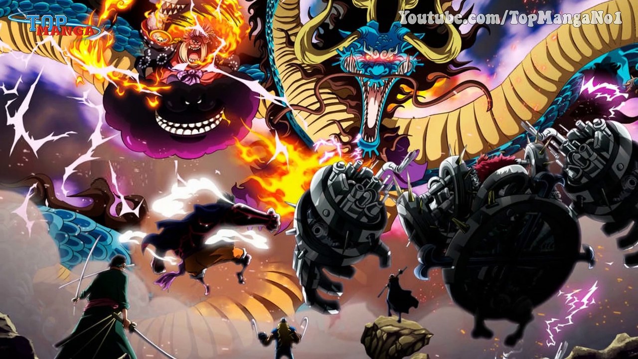 [Giả thuyết]. Dạng lai của Kaido lộ diện? Nhân vật bí ẩn xuất hiện? Robin vs Black Maria?