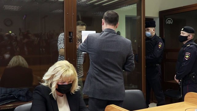 MOSKOVA - Rus muhalif Aleksey Navalnıy, hakim karşısında (2)