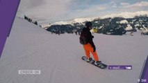 Spaß auf der Skipiste in Österreich