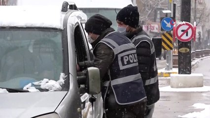 Kar Yağışı Altında Kısıtlama Denetimi