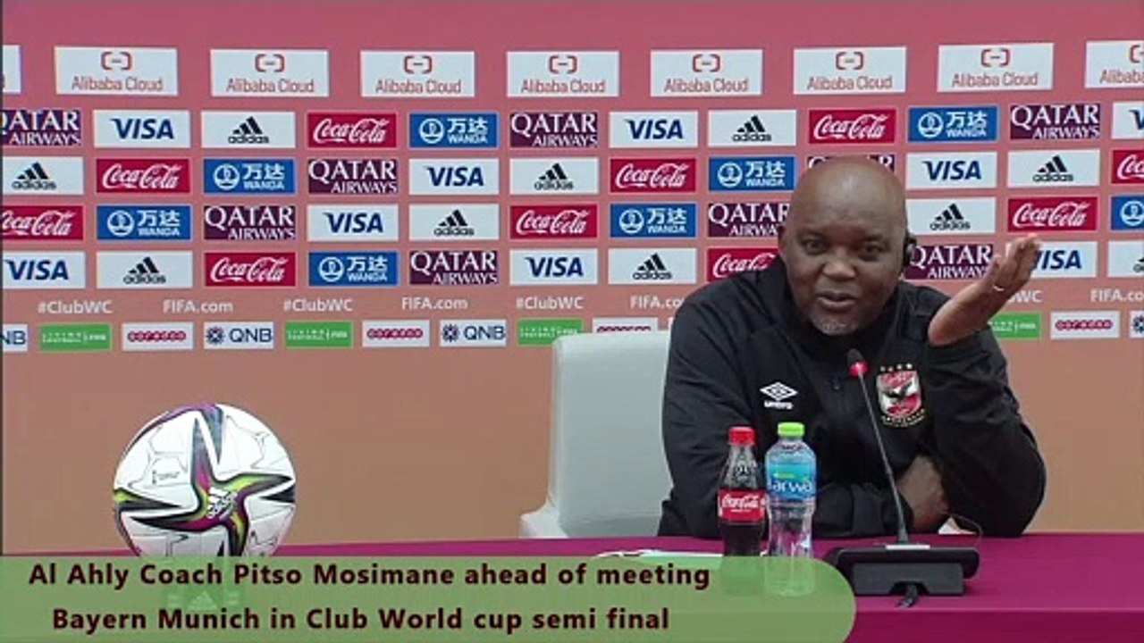 Al Ahly coach Pitso Mosimane hilarious interview during the Club World Cup