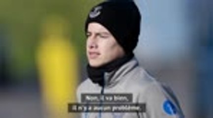 25e j. - Ancelotti : "James Rodriguez est heureux ici'