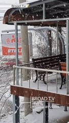 south korea in the snow, heavy snowfall pakistani in korea 2021