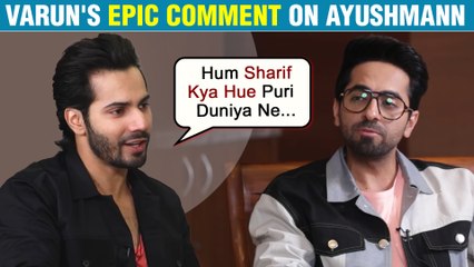 Varun Dhawan Jealous ? Makes FUN Of Ayushmann Khurrana For Posting Shirtless Photo